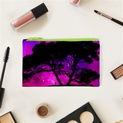 Tree Men Space Universe Surreal Cosmetic Bag (xs) by Amaryn4rt