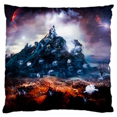 Artificial Intelligence Surreal Large Cushion Case (one Side) by Amaryn4rt