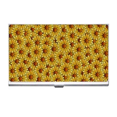 Floral Wallpaper Floral Background Business Card Holder by Amaryn4rt