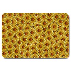 Floral Wallpaper Floral Background Large Doormat  by Amaryn4rt