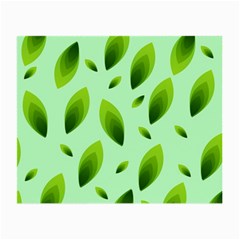 Background Pattern Leaves Nature Small Glasses Cloth by Amaryn4rt