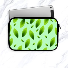 Background Pattern Leaves Nature Apple Ipad Mini Zipper Cases by Amaryn4rt