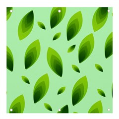 Background Pattern Leaves Nature Banner And Sign 4  X 4 