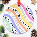 Background Abstract Wallpaper Ornament (Round) Front