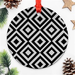 Background Pattern Geometric Ornament (Round)