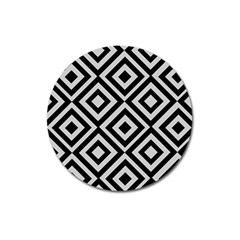 Background Pattern Geometric Magnet 3  (Round)