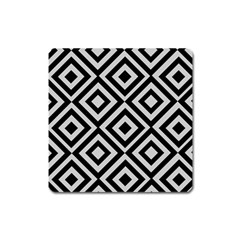 Background Pattern Geometric Square Magnet