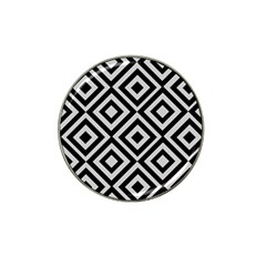 Background Pattern Geometric Hat Clip Ball Marker