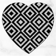 Background Pattern Geometric Jigsaw Puzzle (Heart)