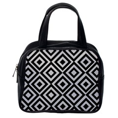 Background Pattern Geometric Classic Handbag (One Side)