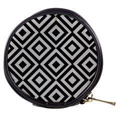 Background Pattern Geometric Mini Makeup Bag