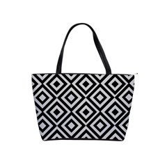 Background Pattern Geometric Classic Shoulder Handbag