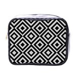 Background Pattern Geometric Mini Toiletries Bag (One Side) Front