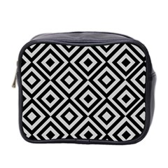 Background Pattern Geometric Mini Toiletries Bag (Two Sides)