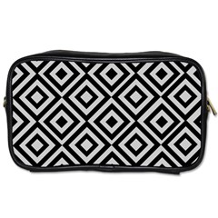 Background Pattern Geometric Toiletries Bag (One Side)