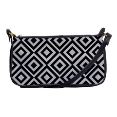 Background Pattern Geometric Shoulder Clutch Bag