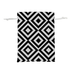 Background Pattern Geometric Lightweight Drawstring Pouch (S)