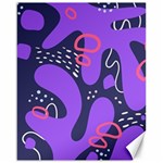 Abstract Background Shapes Banner Canvas 16  x 20  15.75 x19.29  Canvas - 1