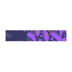 Abstract Background Shapes Banner Flano Scarf (mini) by Amaryn4rt