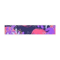 Abstract Background Shapes Banner Flano Scarf (mini) by Amaryn4rt