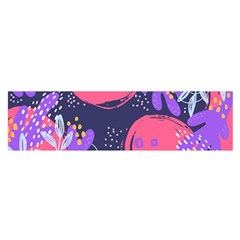 Abstract Background Shapes Banner Oblong Satin Scarf (16  X 60 ) by Amaryn4rt