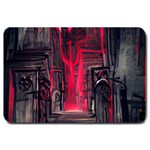 Stranger Things Fantasy Dark  Red Large Doormat  30 x20  Door Mat