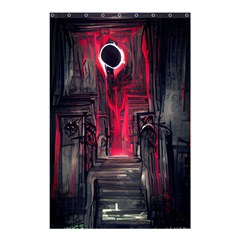 Stranger Things Fantasy Dark  Red Shower Curtain 48  X 72  (small)  by Amaryn4rt