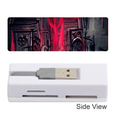 Stranger Things Fantasy Dark  Red Memory Card Reader (stick) by Amaryn4rt