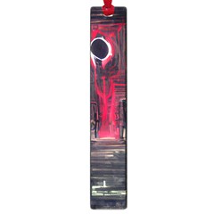 Stranger Things Fantasy Dark  Red Large Book Marks by Amaryn4rt