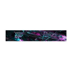 Space Futuristic Shiny Abstraction Flano Scarf (mini) by Amaryn4rt