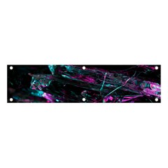 Space Futuristic Shiny Abstraction Banner And Sign 4  X 1 