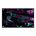 Space Futuristic Shiny Abstraction Banner and Sign 5  x 3  Front