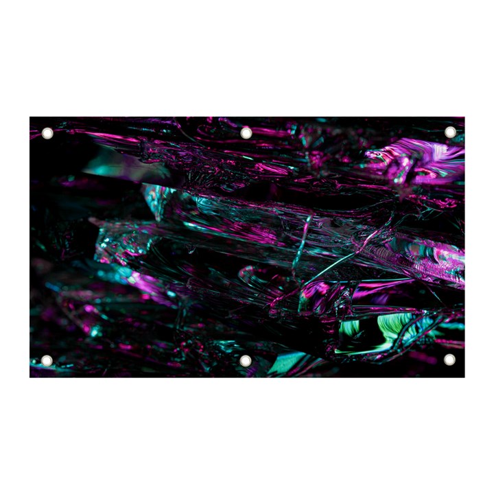 Space Futuristic Shiny Abstraction Banner and Sign 5  x 3 