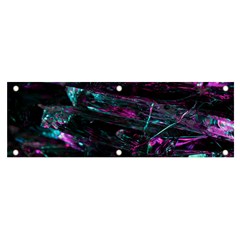 Space Futuristic Shiny Abstraction Banner And Sign 6  X 2  by Amaryn4rt