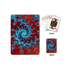 Fractal Pattern Background Playing Cards Single Design (mini)