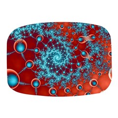 Fractal Pattern Background Mini Square Pill Box by Amaryn4rt