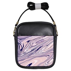 Background Light Abstract Texture Girls Sling Bag by Amaryn4rt