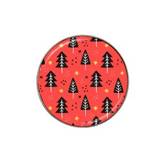 Christmas Christmas Tree Pattern Hat Clip Ball Marker (10 Pack) by Amaryn4rt