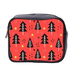 Christmas Christmas Tree Pattern Mini Toiletries Bag (two Sides) by Amaryn4rt