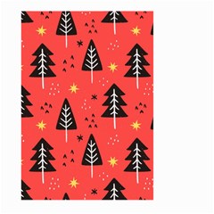 Christmas Christmas Tree Pattern Large Garden Flag (two Sides) by Amaryn4rt