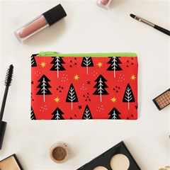 Christmas Christmas Tree Pattern Cosmetic Bag (xs) by Amaryn4rt