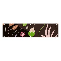 Wallpaper Floral Background Banner And Sign 4  X 1 