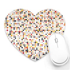 Art Pattern Design Wallpaper Heart Mousepads by Amaryn4rt