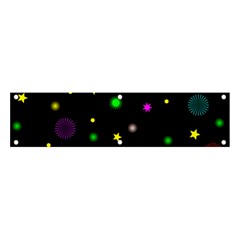 Stars Seamless Pattern Celebration Banner And Sign 4  X 1  by Amaryn4rt