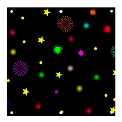 Stars Seamless Pattern Celebration Banner And Sign 4  X 4  by Amaryn4rt