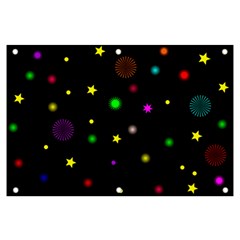 Stars Seamless Pattern Celebration Banner And Sign 6  X 4  by Amaryn4rt