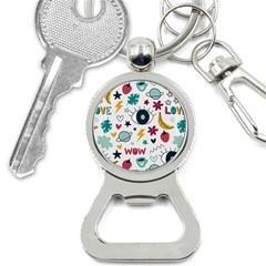 Wallpaper Background Cute Design Bottle Opener Key Chain by Amaryn4rt