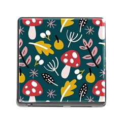 Autumn Nature Sheets Forest Memory Card Reader (square 5 Slot) by Amaryn4rt