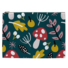 Autumn Nature Sheets Forest Cosmetic Bag (xxl) by Amaryn4rt