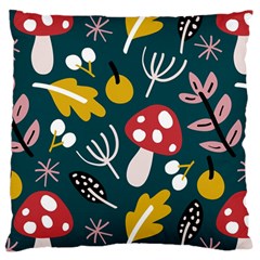 Autumn Nature Sheets Forest Standard Flano Cushion Case (two Sides) by Amaryn4rt